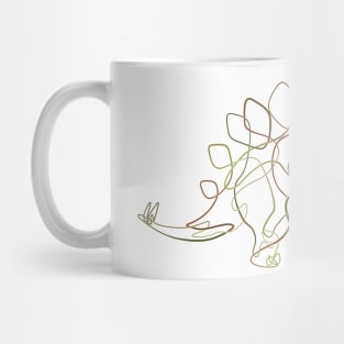 Knotted Stegosaurus Mug